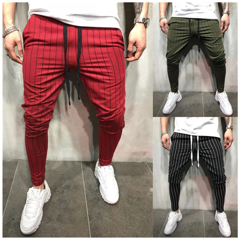 Men's Twill Fashion Jogger Pants 2019 New Stripe Urban Straight Casual Trousers Slim Fitness Long Men Pants M-3XL
Men's Twill Fashion Jogger Pants 2019 New Stripe Urban Straight Casual Trousers Slim Fitness Long Men Pants M-3XL