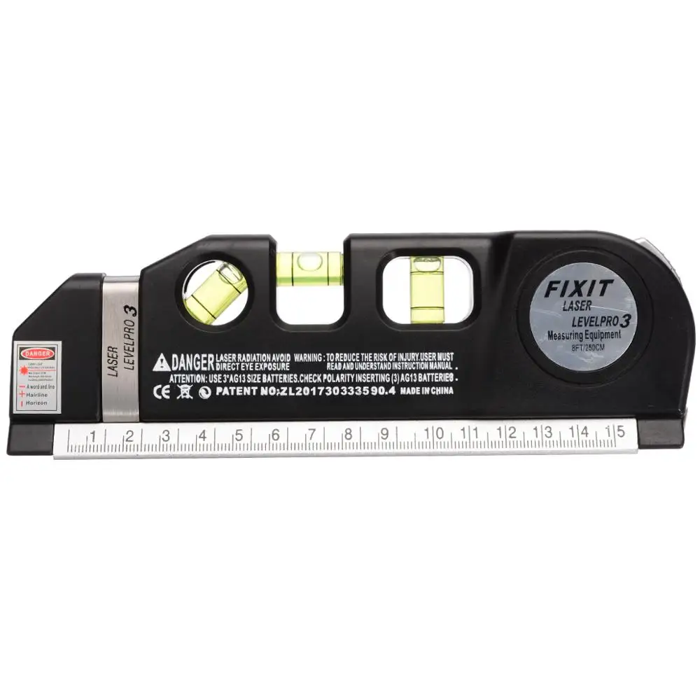 Laser Level Horizon Vertical Measure 8FT Aligner Standard and Metric Ruler Measure Level Laser Measuring Tools Mayitr
Laser Level Horizon Vertical Measure 8FT Aligner Standard and Metric Ruler Measure Level Laser Measuring Tools Mayitr