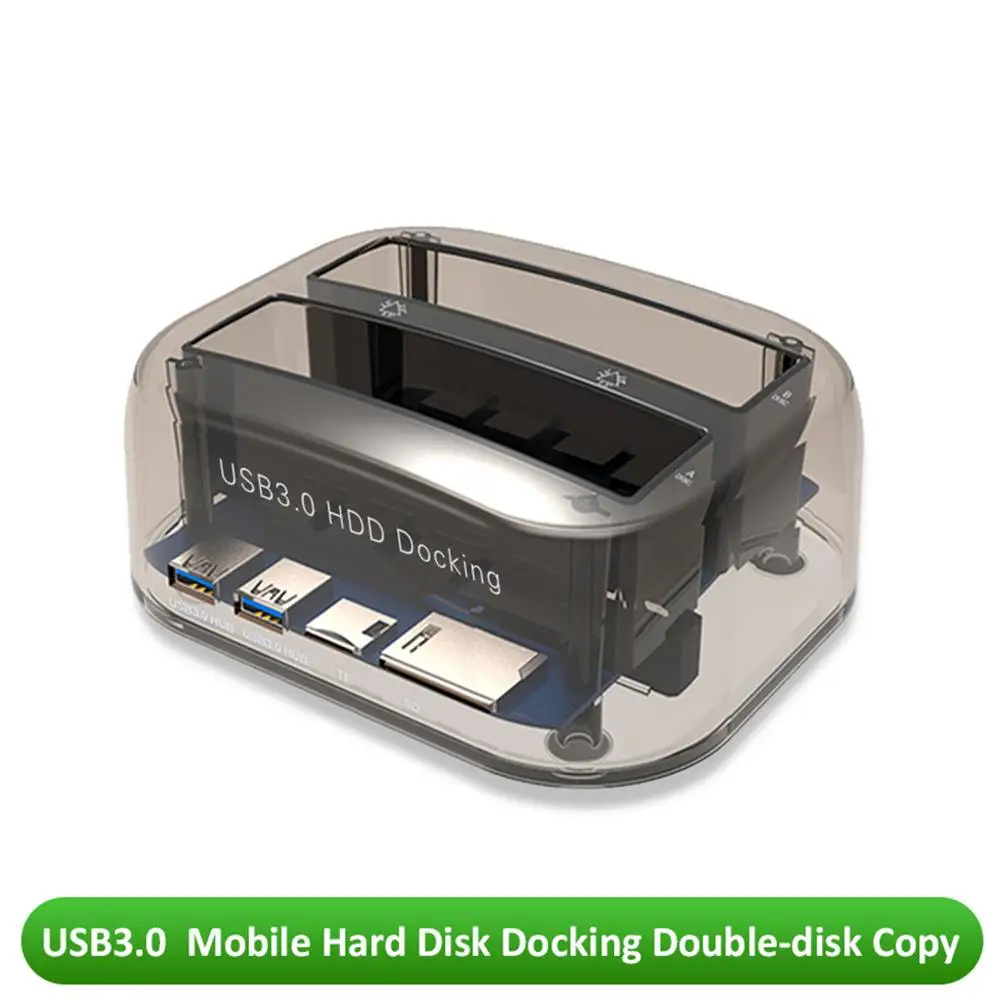 3.5 Inch & 2.5 Inch SATA USB 3.0 Plug And Play Multifunction HDD Docking Station Base Support SD/TF Card
3.5 Inch & 2.5 Inch SATA USB 3.0 Plug And Play Multifunction HDD Docking Station Base Support SD/TF Card