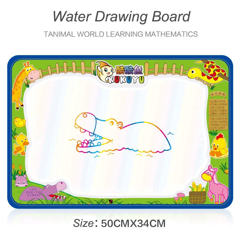 Magic Water Drawing Cloth Board With Doodle Painting Pen Water Painting Mat For Children Early Education Drawing Toys Kids Gifts
Magic Water Drawing Cloth Board With Doodle Painting Pen Water Painting Mat For Children Early Education Drawing Toys Kids Gifts