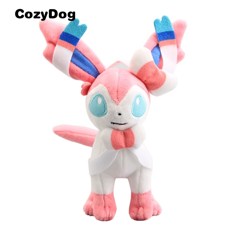 Kawaii Anime Sylveon Plush Toy Japanese Cute Cartoon Figure Eevee Sylveon Stuffed Doll Toys for Children Gift NWT 9'' 23 CM 
Kawaii Anime Sylveon Plush Toy Japanese Cute Cartoon Figure Eevee Sylveon Stuffed Doll Toys for Children Gift NWT 9'' 23 CM