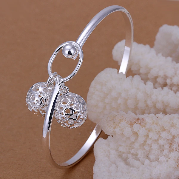 B174 Free Shipping SGS Test Past Latest Trendy Classic 925 Silver Plating Bangle Wholesale Price
B174 Free Shipping SGS Test Past Latest Trendy Classic 925 Silver Plating Bangle Wholesale Price