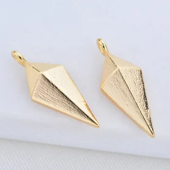 Oval Triangle Pendant Charms 24K Gold Color Metal Findings for Jewelry Making DIY Earrings Supplies Hand Made Accessories
Oval Triangle Pendant Charms 24K Gold Color Metal Findings for Jewelry Making DIY Earrings Supplies Hand Made Accessories