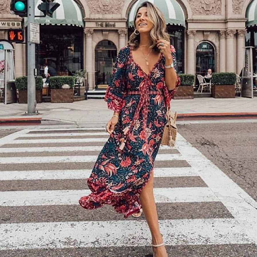 TEELYNN Ilona maxi women dresses WILIGHT 2019 rayon Phoenix floral print autumn Dresses Drawstring waist BOHO Dresses vestidos
TEELYNN Ilona maxi women dresses WILIGHT 2019 rayon Phoenix floral print autumn Dresses Drawstring waist BOHO Dresses vestidos
