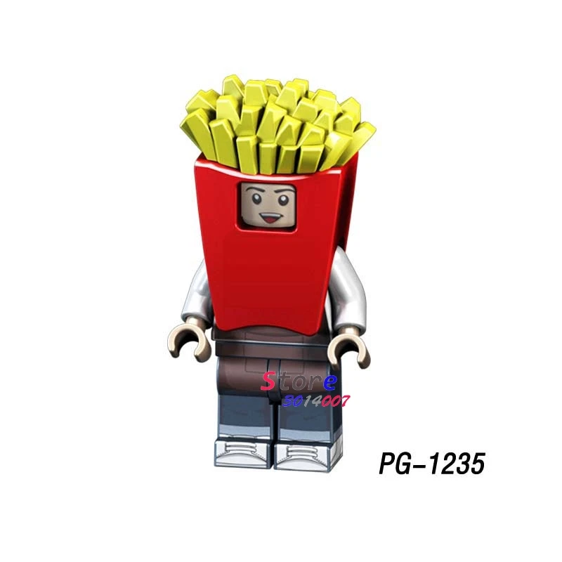 1PCS model building blocks action figures starwars superheroes French Fries Fast food Collection kids diy toys for children gift
1PCS model building blocks action figures starwars superheroes French Fries Fast food Collection kids diy toys for children gift