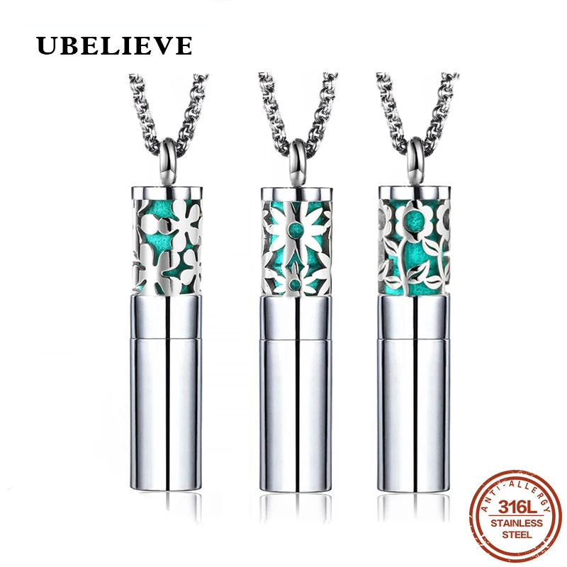 Flower Pattern Stainless Steel Perfume Locket Aromatherapy Essential Oil Diffuser Pendant Necklace Silver Color Round Locket
Flower Pattern Stainless Steel Perfume Locket Aromatherapy Essential Oil Diffuser Pendant Necklace Silver Color Round Locket