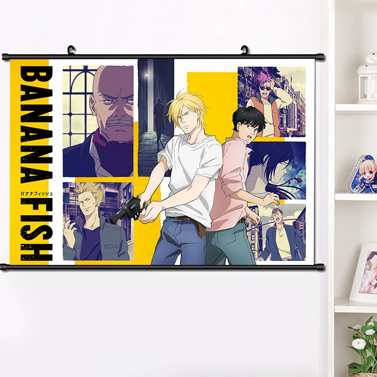 Japan Anime BANANA FISH Ash Lynx Okumura Eiji Shorter Wong Cosplay Wall Scroll Poster Manga Wall Hang Poster Home Decor 40*60cm
Japan Anime BANANA FISH Ash Lynx Okumura Eiji Shorter Wong Cosplay Wall Scroll Poster Manga Wall Hang Poster Home Decor 40*60cm