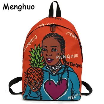 Menghuo Personality Women Backpacks Full Print Bookbags 3D Backpack School Bag for Girls Rucksack Female Travel Backpack Mochila
Menghuo Personality Women Backpacks Full Print Bookbags 3D Backpack School Bag for Girls Rucksack Female Travel Backpack Mochila