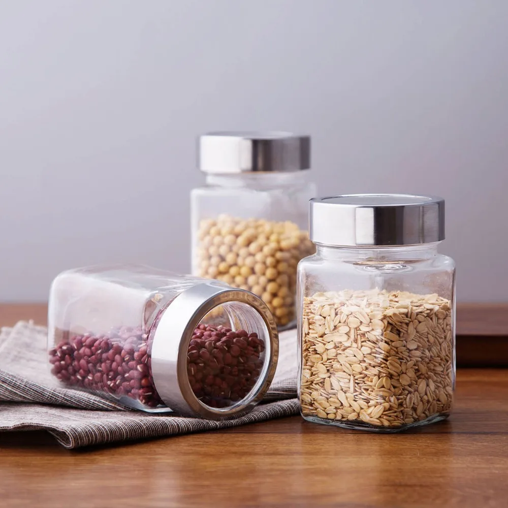OTHERHOUSE Kitchen Storage Containers Transparent Glass Food Storage Jar Bottle Candy Cruet Home Kitchen Organization
OTHERHOUSE Kitchen Storage Containers Transparent Glass Food Storage Jar Bottle Candy Cruet Home Kitchen Organization