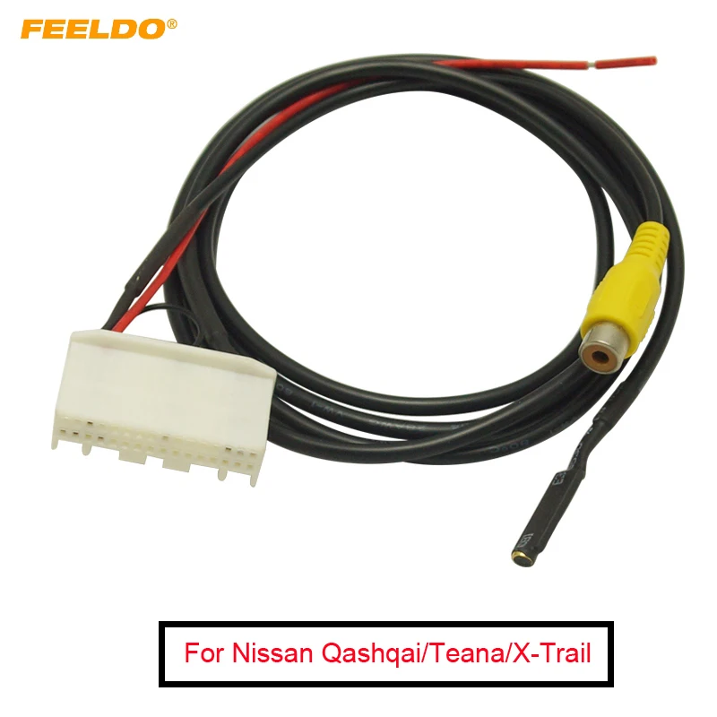 FEELDO 1PC Car Rear Camera Reversing RCA Video Convert Cable Adapter with Micphone Cable For Nissan Qashqai/Teana/X-Trail/Sylphy
FEELDO 1PC Car Rear Camera Reversing RCA Video Convert Cable Adapter with Micphone Cable For Nissan Qashqai/Teana/X-Trail/Sylphy