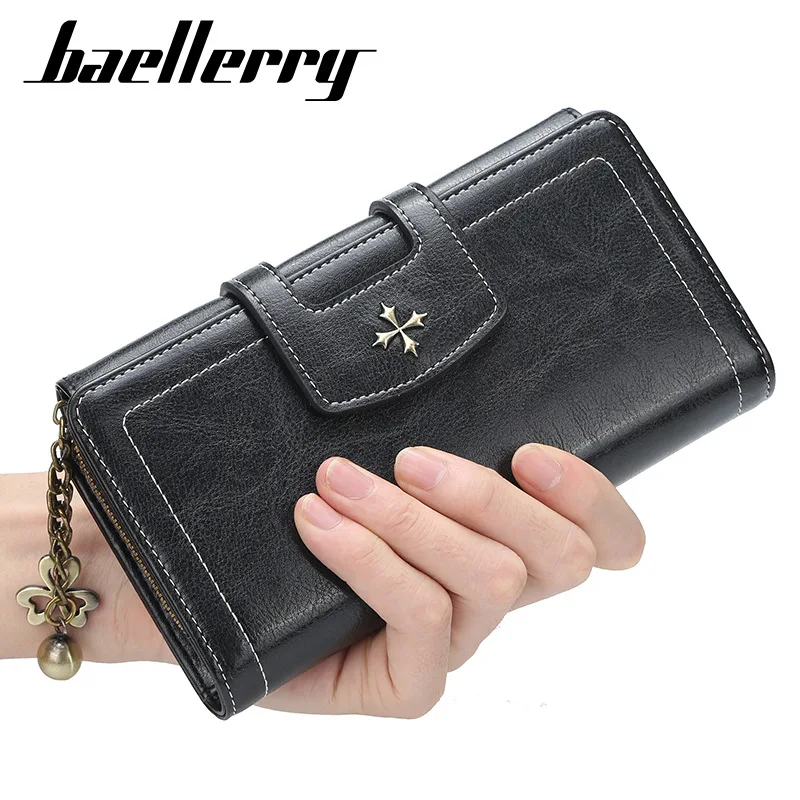 Oil Wax Leather Wallet Women Purse Hasp Zipper Wallets Female Long Clutch Card Holder carteira feminina WWS289
Oil Wax Leather Wallet Women Purse Hasp Zipper Wallets Female Long Clutch Card Holder carteira feminina WWS289