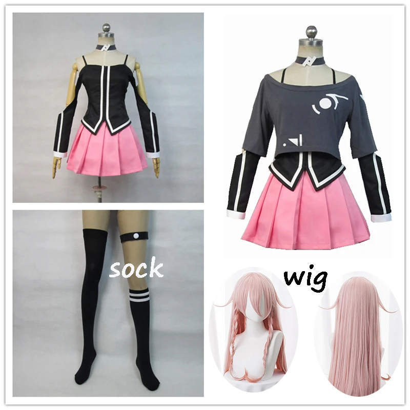 New Anime VOCALOID 3 Library IA Formula women Cosplay Costume Full Set with Socks and wig Hatsune Halloween Cosplay Costume 2019
New Anime VOCALOID 3 Library IA Formula women Cosplay Costume Full Set with Socks and wig Hatsune Halloween Cosplay Costume 2019