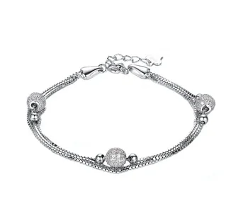 Silver Ball Bracelet 100% Guaranteed Real 925 Sterling Silver Bracelet YH4223
Silver Ball Bracelet 100% Guaranteed Real 925 Sterling Silver Bracelet YH4223