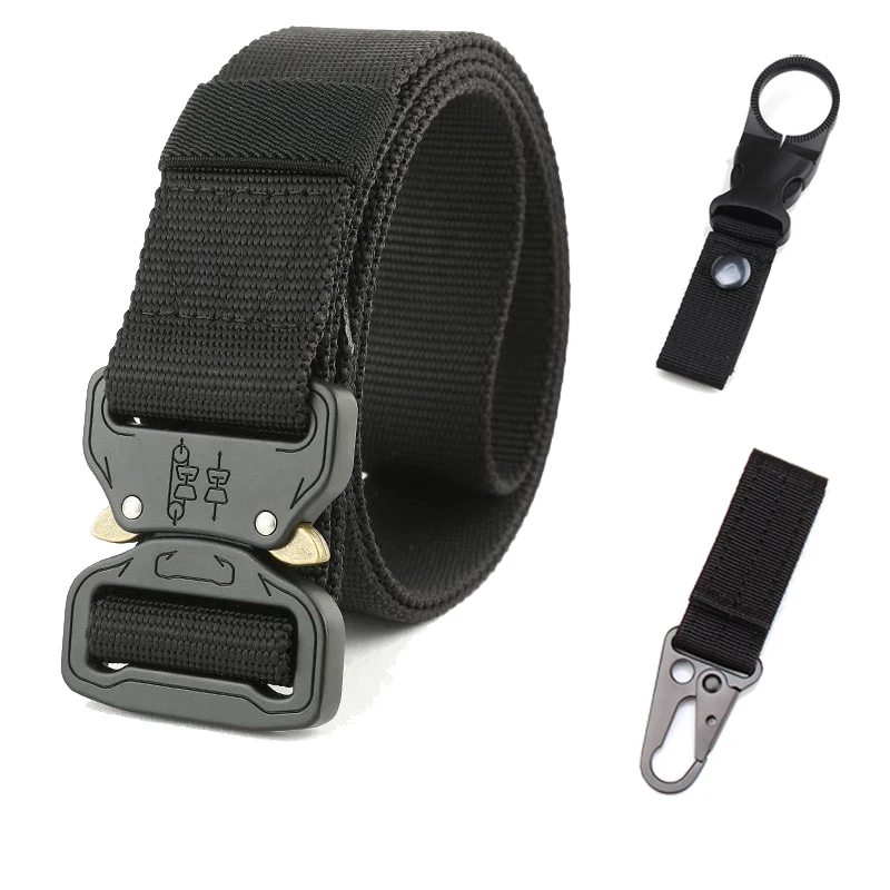 New 125cm Cobra Buckle Tactical Belt 3.8cm High Quality Nylon Casual Canvas Belt For Men Women Camouflage Braided Belt HE1
New 125cm Cobra Buckle Tactical Belt 3.8cm High Quality Nylon Casual Canvas Belt For Men Women Camouflage Braided Belt HE1