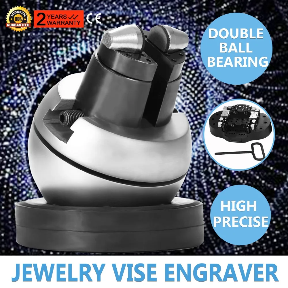 VEVOR Engraving Block 5 inch Ball Vise Setting Jewelry Ball Vise Engraving with 30PCS Attachment and Rubber Base
VEVOR Engraving Block 5 inch Ball Vise Setting Jewelry Ball Vise Engraving with 30PCS Attachment and Rubber Base