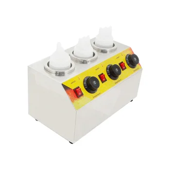 Commercial Electrice Triple Sauce Bottles Warmer Hot Cheese Chocolate 3 Bottles Warming Machine Dispenser Melter
Commercial Electrice Triple Sauce Bottles Warmer Hot Cheese Chocolate 3 Bottles Warming Machine Dispenser Melter