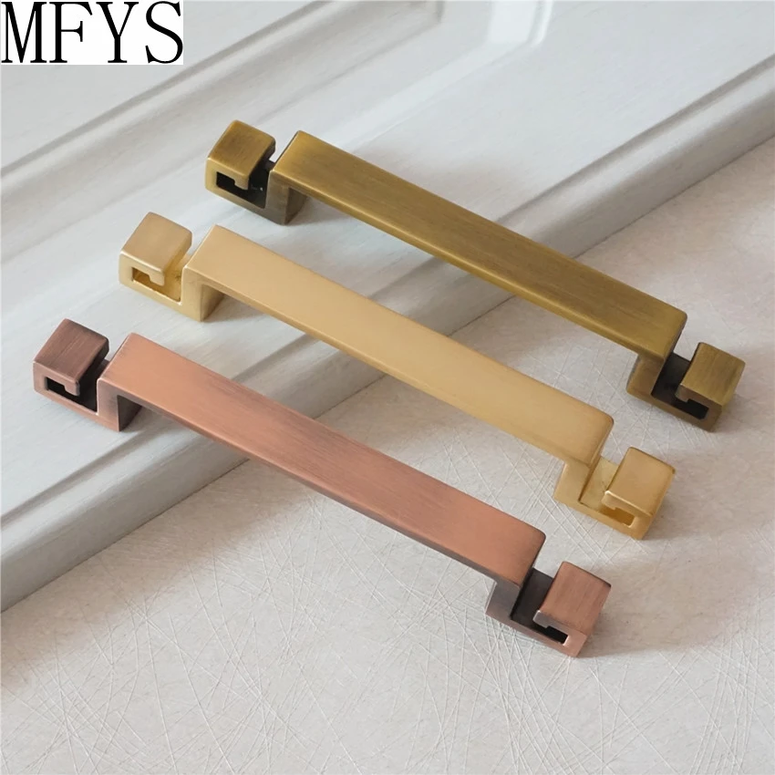 MFYS 2.5" 3.78" Vintage Furniture Handles Zinc Alloy Drawer Pulls Kitchen Cabinet Handle Antique Copper Wardrobe Closet Knobs
MFYS 2.5" 3.78" Vintage Furniture Handles Zinc Alloy Drawer Pulls Kitchen Cabinet Handle Antique Copper Wardrobe Closet Knobs