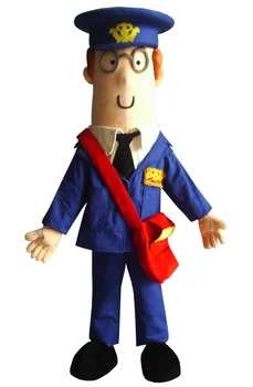 new character postman pat mascot costumes post man cosplay costume with red bags with free shipping
new character postman pat mascot costumes post man cosplay costume with red bags with free shipping