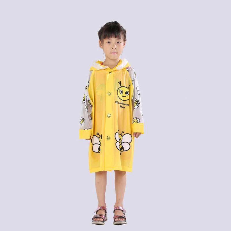 Waterproof Rain Poncho Yellow Raincoat for Children Cartoon Kids Girls Boy Rainproof Capa De Chuva Infantil Rainsuit LZO151
Waterproof Rain Poncho Yellow Raincoat for Children Cartoon Kids Girls Boy Rainproof Capa De Chuva Infantil Rainsuit LZO151