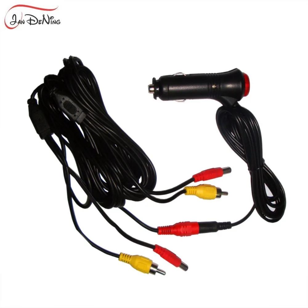 JanDeNing Easy Install 12V Cigarette Lighter Power Supply Kit for Car rear view camera and Monitor with RCA connection
JanDeNing Easy Install 12V Cigarette Lighter Power Supply Kit for Car rear view camera and Monitor with RCA connection