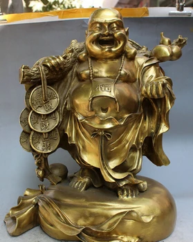 wholesale factory 18" Chinese Brass Buddhist Wealth Happy Laughing Maitreya Buddha On Bag Statue AE1024 AB1025
wholesale factory 18" Chinese Brass Buddhist Wealth Happy Laughing Maitreya Buddha On Bag Statue AE1024 AB1025