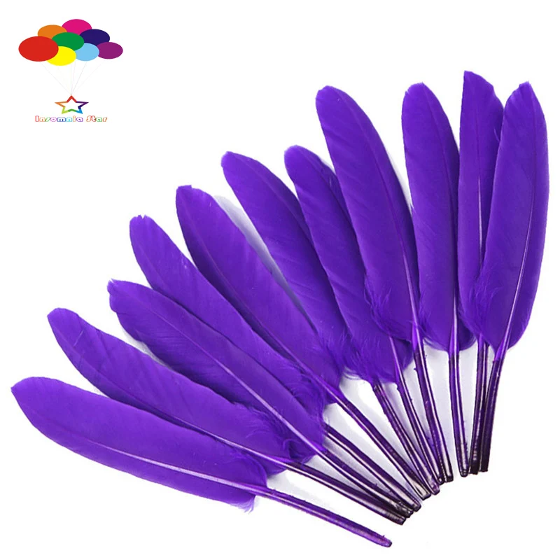 Natural Goose Feather purple 4-6 Inch /10-15 cm 100 pcs DIY Carnival feathers for costume headress mask Crafts home
Natural Goose Feather purple 4-6 Inch /10-15 cm 100 pcs DIY Carnival feathers for costume headress mask Crafts home