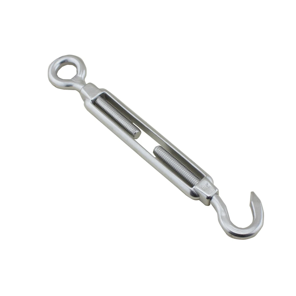 1pcs 304 Stainless Steel Basket screws wire rope tension Hook & Eye Turnbuckle Wire Rope Tension
1pcs 304 Stainless Steel Basket screws wire rope tension Hook & Eye Turnbuckle Wire Rope Tension