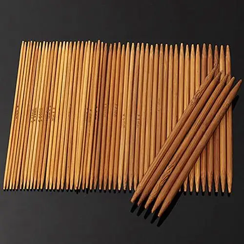 HOT SALE! 55 Pcs Double Pointed Carbonized Bamboo Knitting Needles Sweater Knit Tool Set
HOT SALE! 55 Pcs Double Pointed Carbonized Bamboo Knitting Needles Sweater Knit Tool Set