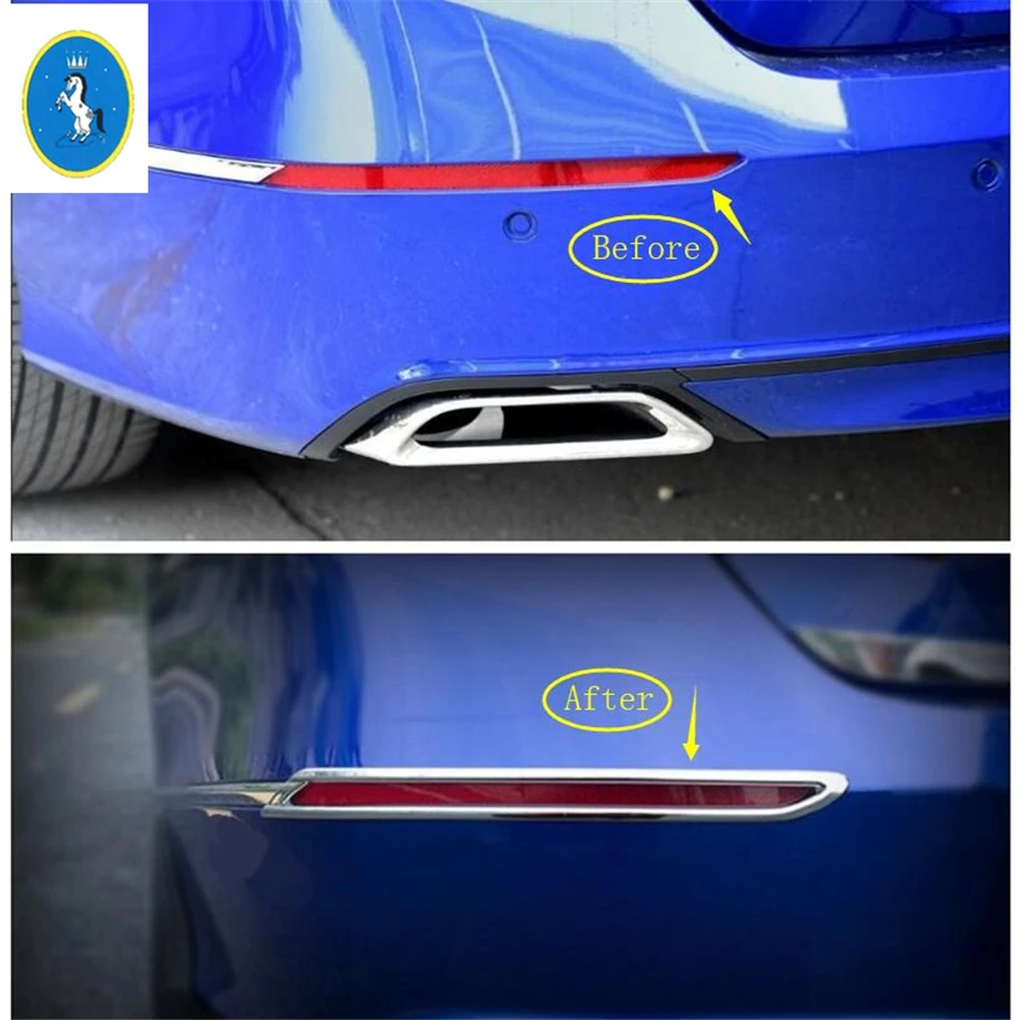 Chrome Rear Bumper Fog Lights Foglights Lamps Frame Cover Trim For Honda Accord 10th 2018 - 2022 Car Exterior Accessories Parts
Chrome Rear Bumper Fog Lights Foglights Lamps Frame Cover Trim For Honda Accord 10th 2018 - 2022 Car Exterior Accessories Parts