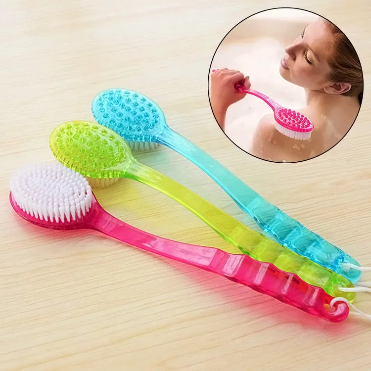 2019 Bath Brush Skin Massage Health Care Shower Reach Feet Back Rubbing With Long Handle Accessories HYD88 | Дом и сад