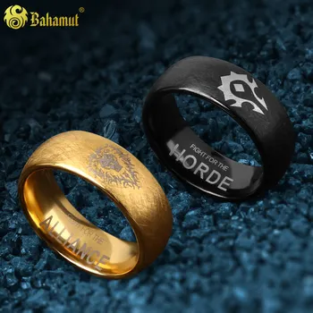 WoW Horde Alliance Tungsten Gold Ring Men Fashion Black Ring Gift Tungsten Rings For Men
WoW Horde Alliance Tungsten Gold Ring Men Fashion Black Ring Gift Tungsten Rings For Men