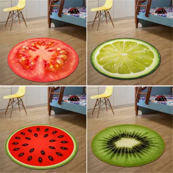 New And Fashion Classic Home Warmly Furit Rug Kids Sitting Carpet 3D Print Round Kitchen Door Soft Mat
New And Fashion Classic Home Warmly Furit Rug Kids Sitting Carpet 3D Print Round Kitchen Door Soft Mat