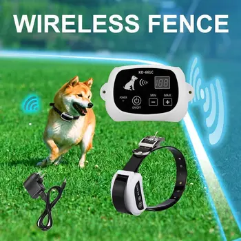 2018 Wireless Dog Fence No-Wire Pet Containment System Rechargeable Waterproof Pet Dog Training Collar Rechargeable Transmitter
2018 Wireless Dog Fence No-Wire Pet Containment System Rechargeable Waterproof Pet Dog Training Collar Rechargeable Transmitter