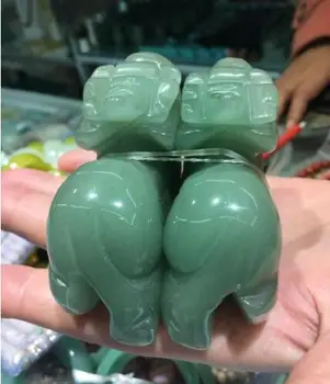 YM 304 1pair Lucky auspicious pixiu natural Green Jade carve statue Hand Carved Gemstone statue
YM 304 1pair Lucky auspicious pixiu natural Green Jade carve statue Hand Carved Gemstone statue