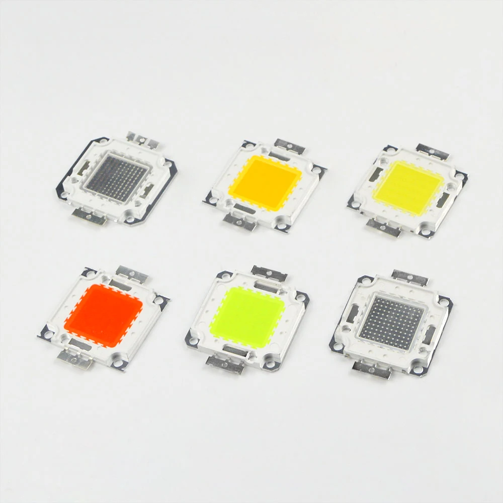 Фото 1 шт. светодиодный чип 10 Вт 20 30 50 100 высокой мощности COB - купить