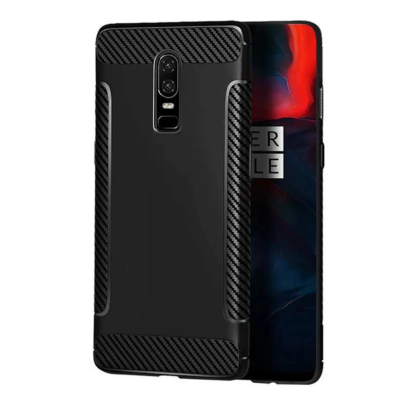 For Oneplus 6 case,Silicone Carbon Fiber Soft TPU Back Cover for OnePlus6 One Plus6 1+6 protect Phone cases Fashion shell
For Oneplus 6 case,Silicone Carbon Fiber Soft TPU Back Cover for OnePlus6 One Plus6 1+6 protect Phone cases Fashion shell