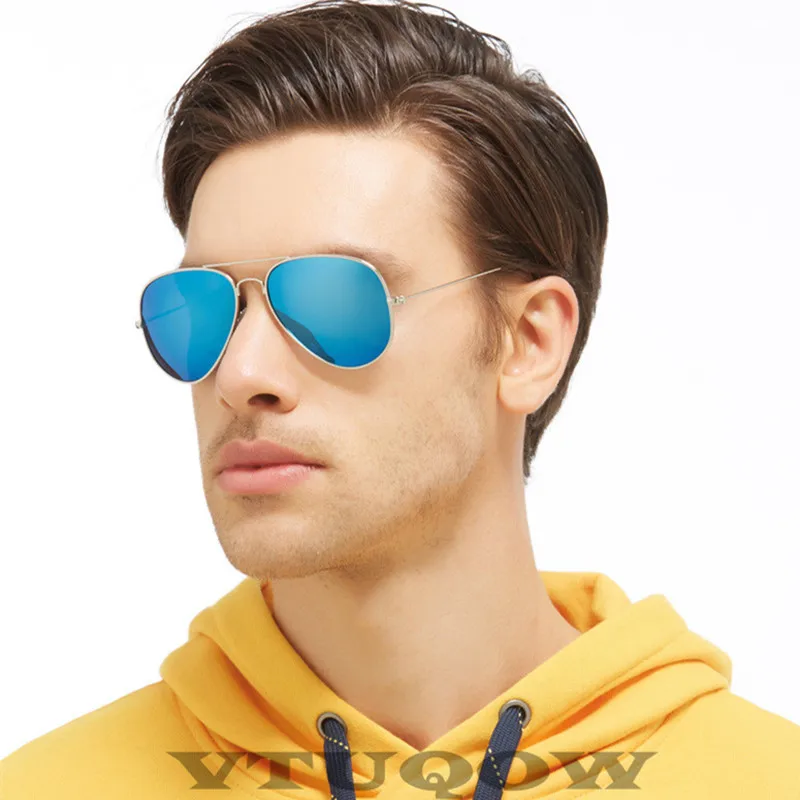

Retro Polarized Sunglasses Men Women Brand Designer 2020 Mirror Goggle Sunglass Male Sun Glasses For Mens Eyewear UV400 ray bann