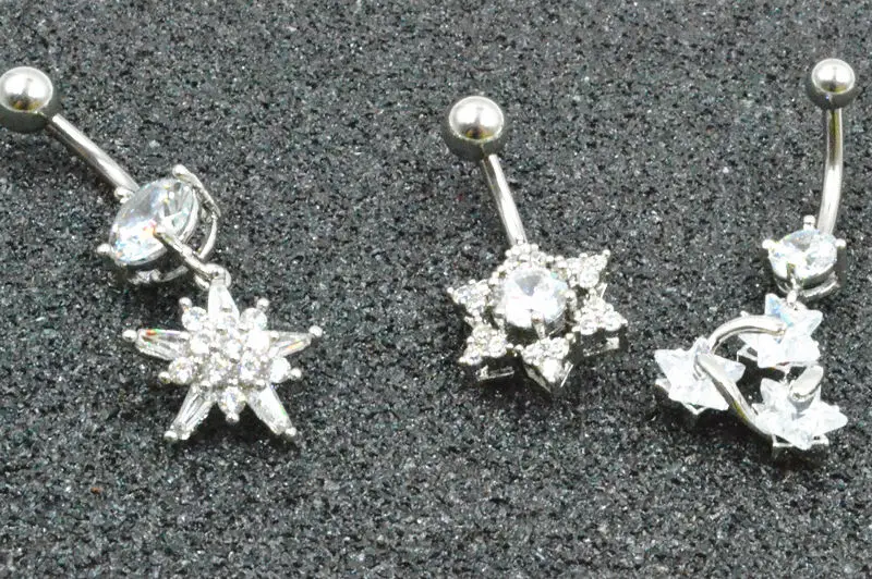 Free shippment 50pcs Body Jewelry -CZ Gems Navel Belly Rings Button Barbells 14g~1.6mm NEW Star Styles Button Rings Sexy Shine
Free shippment 50pcs Body Jewelry -CZ Gems Navel Belly Rings Button Barbells 14g~1.6mm NEW Star Styles Button Rings Sexy Shine
