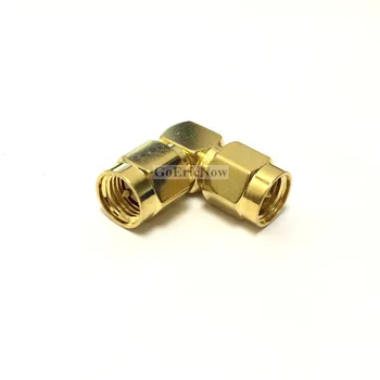 50 pcs RF Coaxial SMA/RP SMA Malle to Male Right Angle 90 Degree Adapter Gold Plated Connector
50 pcs RF Coaxial SMA/RP SMA Malle to Male Right Angle 90 Degree Adapter Gold Plated Connector