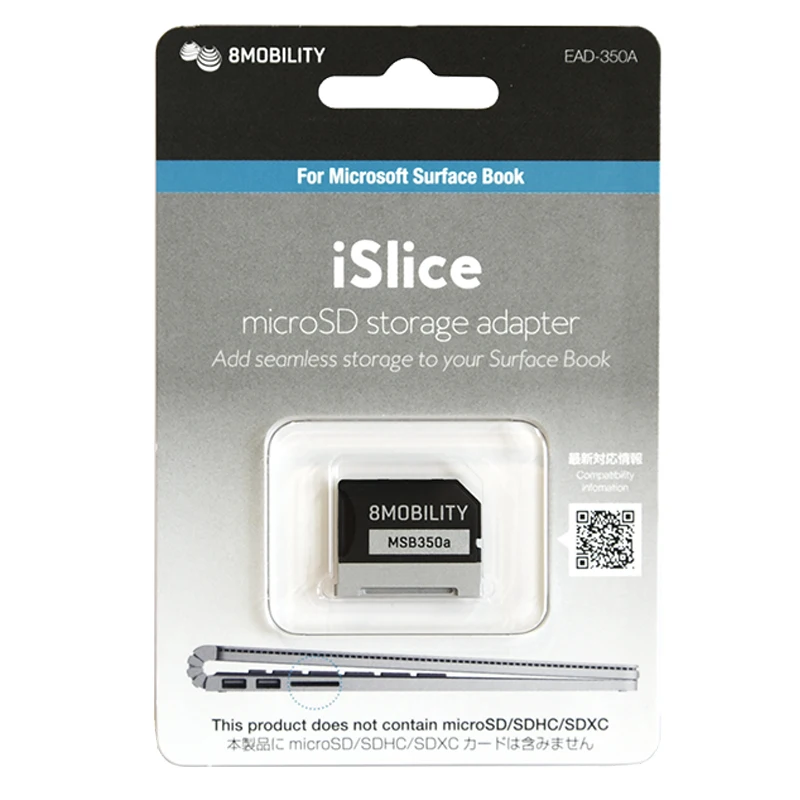 350A Original Aluminum MiniDrive Micro SD Card Adapter TF Card Reader For Microsoft SurfaceBook 13.5''
350A Original Aluminum MiniDrive Micro SD Card Adapter TF Card Reader For Microsoft SurfaceBook 13.5''