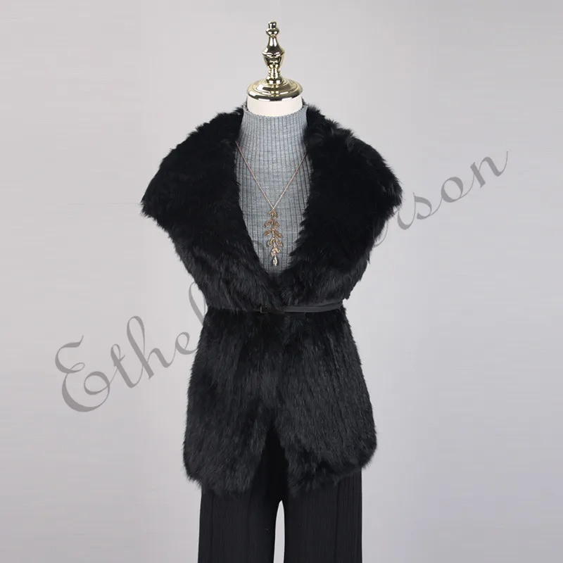 Lady Knitted Fur Vest Gilet Waistcoat Real Rabbit Fur Casual Jacket Coat Highly Recommend Outerwear Clothing Spring Autumn
Lady Knitted Fur Vest Gilet Waistcoat Real Rabbit Fur Casual Jacket Coat Highly Recommend Outerwear Clothing Spring Autumn