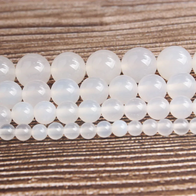 Lan Li fashion natural Jewelry white agates loose beads 6/8/10mm DIY woman bracelet necklace ear stud accessories
Lan Li fashion natural Jewelry white agates loose beads 6/8/10mm DIY woman bracelet necklace ear stud accessories