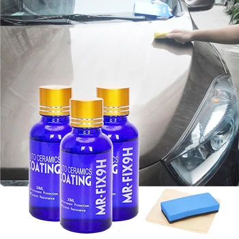 9H Nano Ceramic Car Glass Coating Liquid Hydrophobic Anti Scratch Auto Care Car Liquid Cleaning Tools Ceramic Coats
9H Nano Ceramic Car Glass Coating Liquid Hydrophobic Anti Scratch Auto Care Car Liquid Cleaning Tools Ceramic Coats