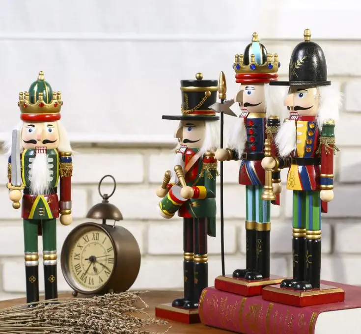30cm Nutcracker Puppet Soldiers Home Decorations for Christmas Creative Ornaments and Festival and Party Christmas gift SN1771
30cm Nutcracker Puppet Soldiers Home Decorations for Christmas Creative Ornaments and Festival and Party Christmas gift SN1771
