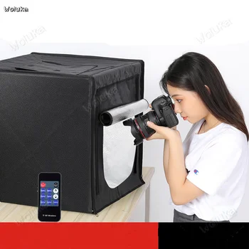 LED studio mini set mini camera light box 40 cm simple camera light box props remote dimming CD50 T07 
LED studio mini set mini camera light box 40 cm simple camera light box props remote dimming CD50 T07