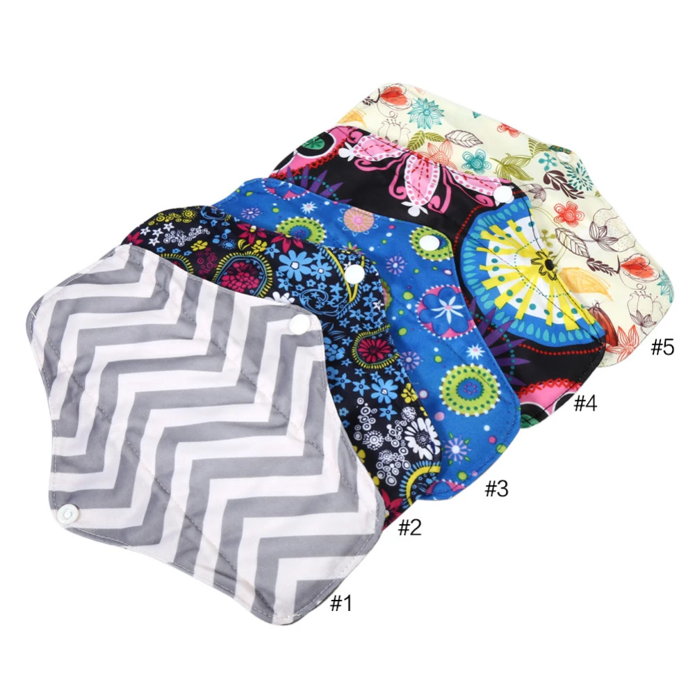 1PC 7.1"x 9.8" Reusable Menstrual Pad Bamboo Charcoal Sanitary Pad Washable With Buckle Cloth Sanitary Towel Panty Pad
1PC 7.1"x 9.8" Reusable Menstrual Pad Bamboo Charcoal Sanitary Pad Washable With Buckle Cloth Sanitary Towel Panty Pad
