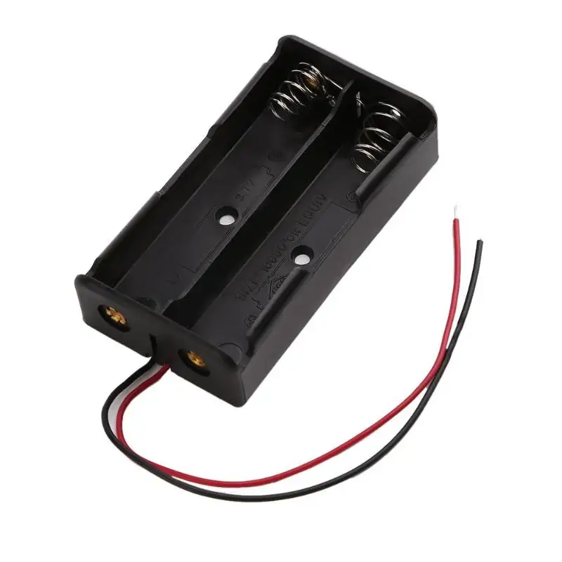 ALLOYSEED 2Pcs Dual Slot 18650 Battery Storage Box Case 2X18650 Batteries Holder DIY Power Bank Housing Box With Wire Lead Pin
ALLOYSEED 2Pcs Dual Slot 18650 Battery Storage Box Case 2X18650 Batteries Holder DIY Power Bank Housing Box With Wire Lead Pin
