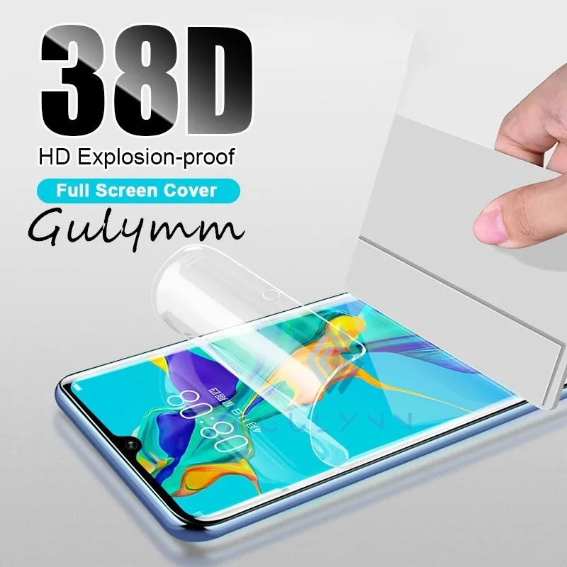 38D Soft Hydrogel Protective Film For Huawei P30 P20 Lite Mate 20 Pro Full Cover Screen Protector For Honor 20 i Nova 5i 4E Film
38D Soft Hydrogel Protective Film For Huawei P30 P20 Lite Mate 20 Pro Full Cover Screen Protector For Honor 20 i Nova 5i 4E Film