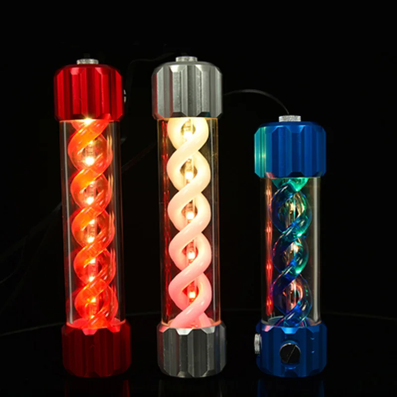 260/210 mm T Virus Reservoir water cooled Lighting lamp System DNA Helix Cylinder Water Tank for CPU PC Liquid Cooling systems
260/210 mm T Virus Reservoir water cooled Lighting lamp System DNA Helix Cylinder Water Tank for CPU PC Liquid Cooling systems