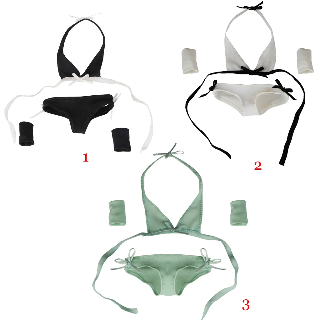 New Arrivals 1/6 Female Underwear Sexy Bikini Swimsuit Clothing Set Action Figure Toys Body Clothes for Lady New Arrivals 1/6 Female Underwear Sexy Bikini Swimsuit Clothing Set Action Figure Toys Body Clothes for Lady